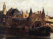 VERMEER VAN DELFT, Jan View of Delft (detail) et oil on canvas